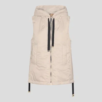 Max Mara The Cube Beige Gringo Down Jacket In Neutral