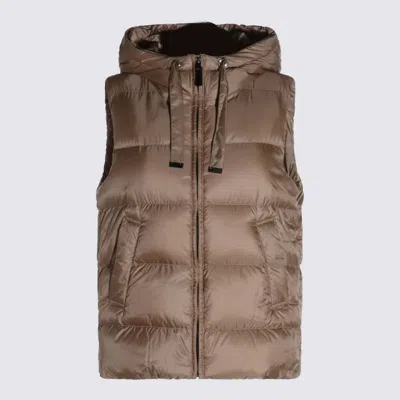 MAX MARA THE CUBE BEIGE SEIVI DOWN JACKET