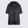 Max Mara The Cube Black Polyester Greca Padded Jacket In Black