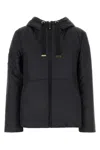 Max Mara The Cube Woman Black Polyester Finn Reversible Padded Jacket In Black
