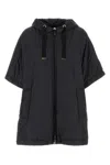 Max Mara The Cube Black Polyester Greca Padded Jacket In Black