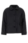 Max Mara The Cube Black Polyester Greens Padded Jacket In Black