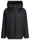 Max Mara The Cube Black Silk Coat In Black