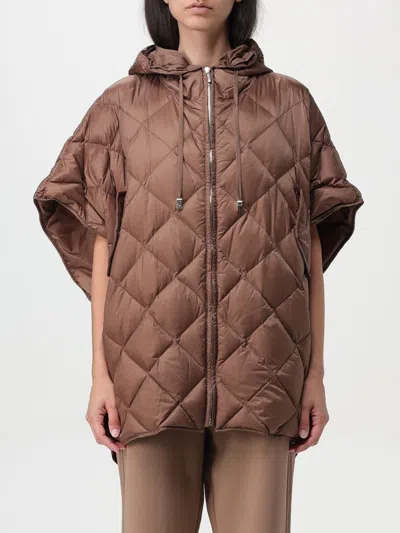Max Mara The Cube Cape  Woman Color Camel In Brown