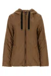 Max Mara The Cube Greenh Camel Water-repellent Sweatshirt In Caramel