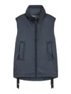 Max Mara The Cube Gilet In Blue