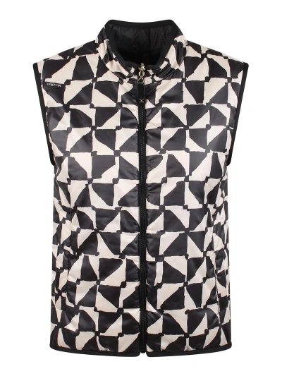 Max Mara The Cube Lily Reversible Vest In Black