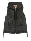 Max Mara The Cube Max Mara Sleeveless Down Jacket In Black