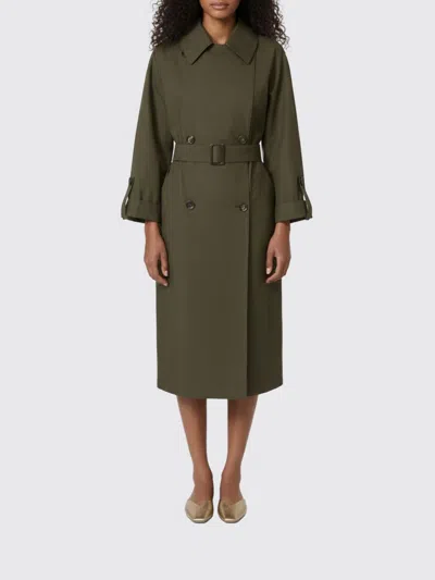 Max Mara The Cube Coat  Woman Color Brown In Green