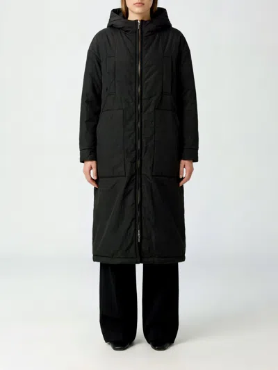 Max Mara The Cube Coat Woman In Black