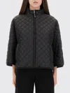 Max Mara The Cube Reversible Water-repellent Canvas Cape Coats Black In Black
