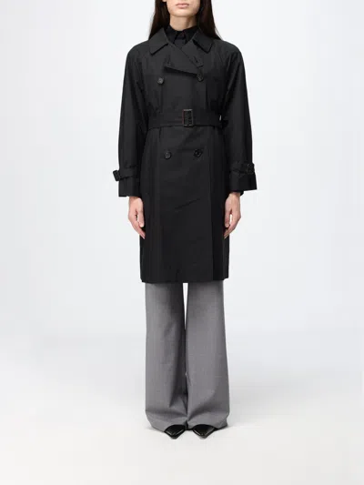 Max Mara The Cube Coat Woman Max Mara In Black