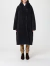 Max Mara The Cube Coat Woman  In Black