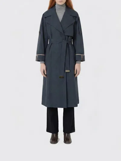 Max Mara The Cube Coat Woman  In Blue