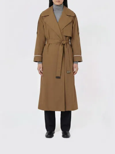 Max Mara The Cube Coat Woman  In Brown
