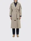 Max Mara The Cube Belted Trench Coat In Neutral