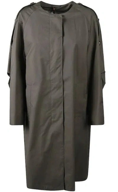 Max Mara The Cube Cozy Blend Clothing Coats In Gray