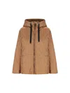 Max Mara The Cube The Cube Jacket With Cameluxe Padding In Brown