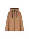 Max Mara The Cube The Cube Jacket With Cameluxe Padding In Brown