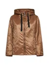 Max Mara The Cube Greenh Padded Jacket In Brown