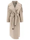 Max Mara The Cube Coats In Beige
