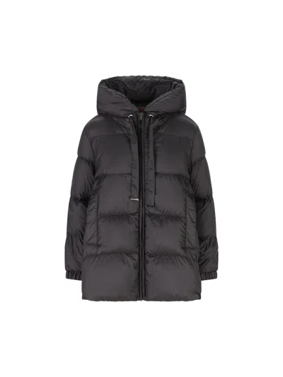 Max Mara The Cube Coats In Black