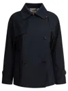 Max Mara The Cube Zeno Coats And Trench Coats Blue In Blue