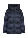 Max Mara The Cube Seia Quilted Nylon Down Jacket In Blue
