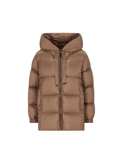 Max Mara The Cube Coats In Brown