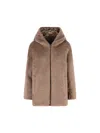 Max Mara The Cube Coats In Brown