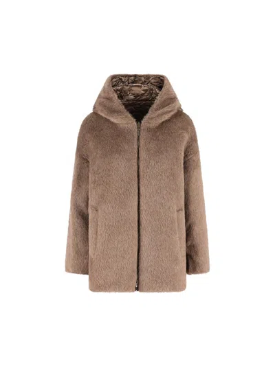 Max Mara The Cube Coats In Brown