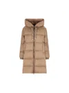 Max Mara The Cube Imbottito Lungo In Brown