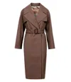 Max Mara The Cube Coats In Brown