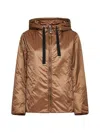 Max Mara The Cube Greenh Padded Jacket In Brown