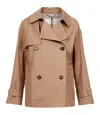 Max Mara The Cube Coats Camel In Brown