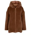 Max Mara The Cube Coats Camel In Brown