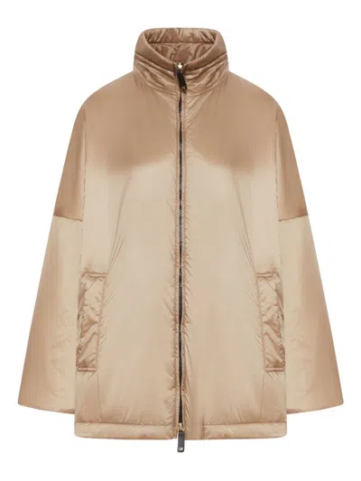 Max Mara The Cube Coatsjackets In Gold
