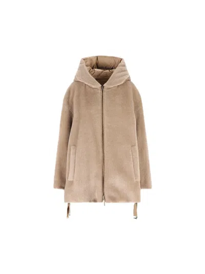 Max Mara The Cube Coats In Neutral