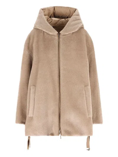 Max Mara The Cube Coats In Neutral