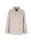 Max Mara The Cube Coats In Nude