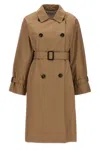 Max Mara The Cube Ctrench Coats And Trench Coats Brown In Brown
