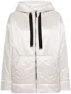 Max Mara The Cube Chalk Polyester Daria Padded Jacket In Neutral