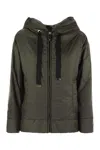 Max Mara The Cube Olive Green Polyester Daria Padded Jacket In Green