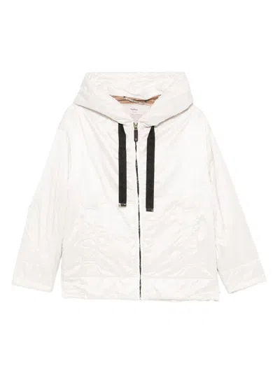 Max Mara The Cube 'daria' Short Down Jacket In Neutral
