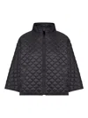 Max Mara The Cube Delfina Black Hood In Black
