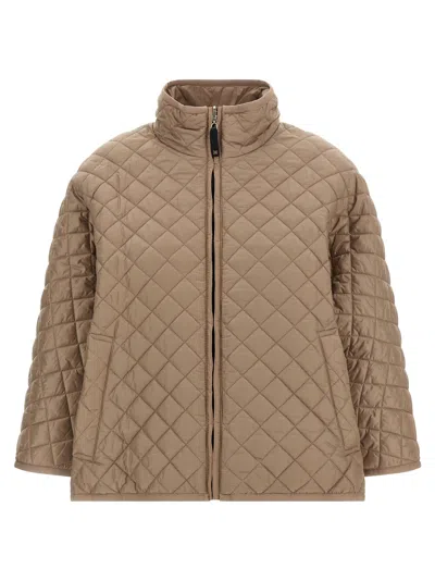 MAX MARA THE CUBE DELFINA CAPES BEIGE