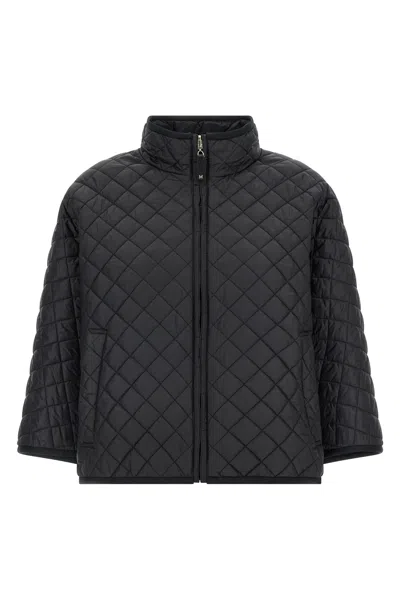 Max Mara The Cube 'delfina' Reversible Hood In Black