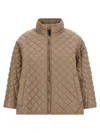 Max Mara The Cube Delfina Reversible Hood In Brown
