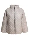 Max Mara The Cube Delfina Zip-up High Neck Coat