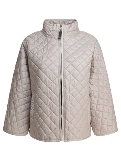 Max Mara The Cube Delfina Zip-up High Neck Coat